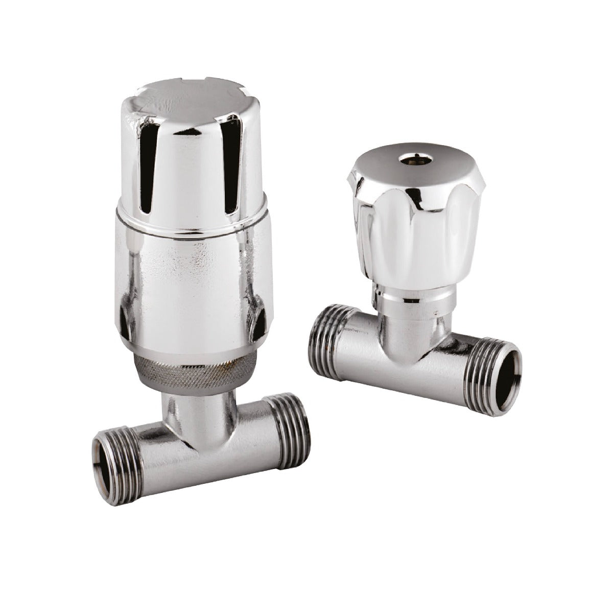 Fairford Thermostatic Valves, Straight, Pair