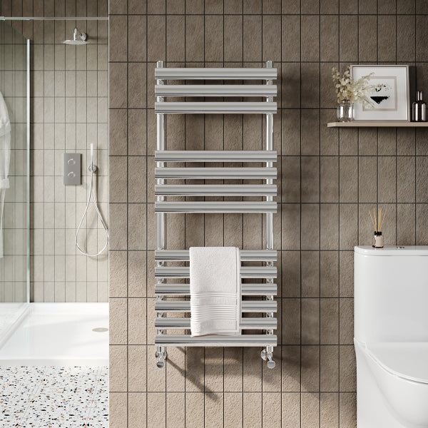 Fairford InStyle Towel Rail - 1200mm X 500mm - Chrome