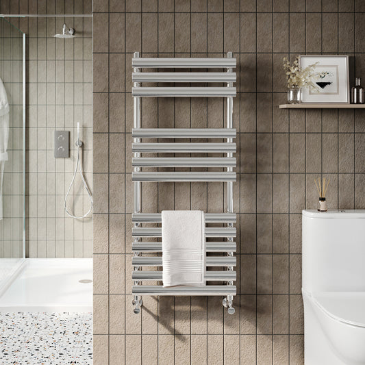 Fairford InStyle Towel Rail - 1200mm X 500mm - Chrome