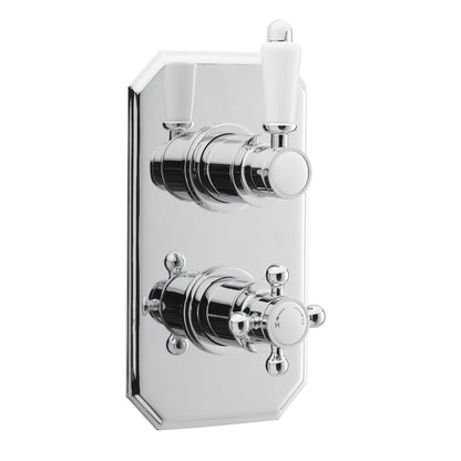 Fairford Hampden Concealed Twin Shower Valve, 1 Outlet