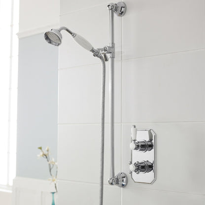 Fairford Hampden Concealed Twin Shower Valve, 1 Outlet