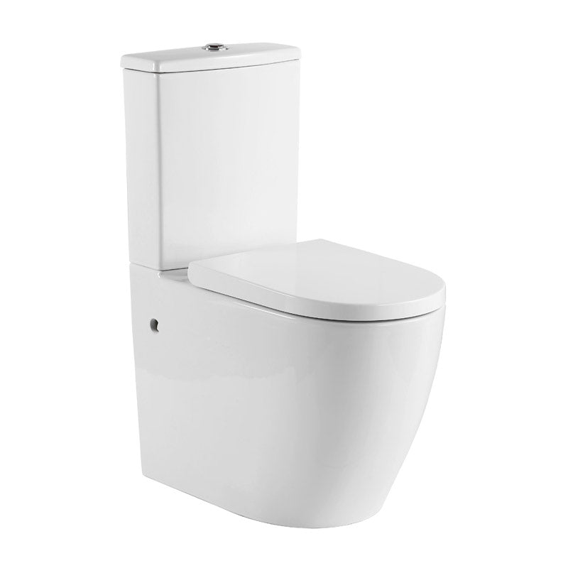 Fairford Handel Pro Comfort Height Close Coupled Rimless Toilet