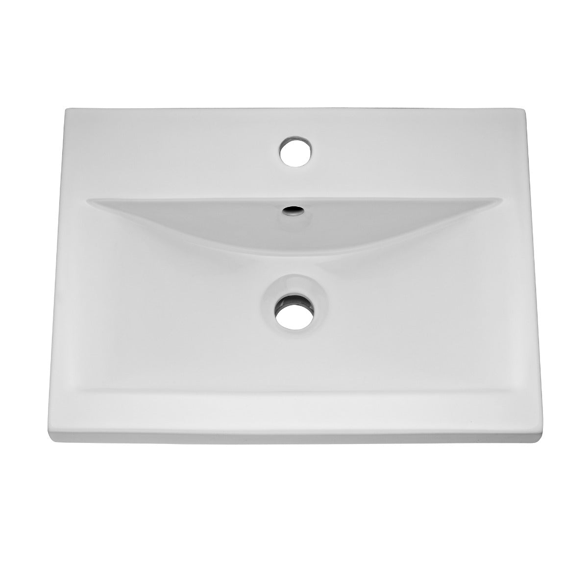 Fairford Carnation 500mm Natural Oak Wall Hung 2 Door Vanity Unit