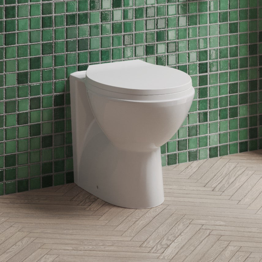 Fairford Tiber Back To Wall Toilet with Soft Close Seat