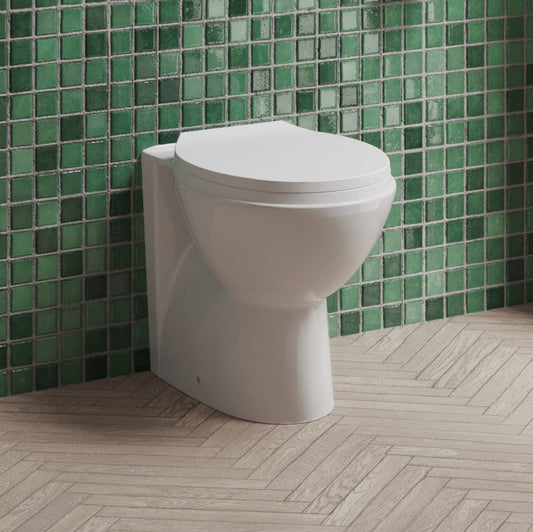 Fairford Tiber Back To Wall Toilet with Soft Close Seat