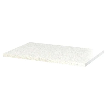 Fairford White Sparkle Laminate Worktop 600 x 390 x 22mm