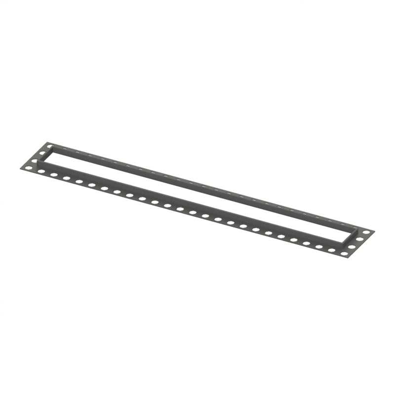Hydraset 600mm Waste Cover with Finishing Trim Matt Black