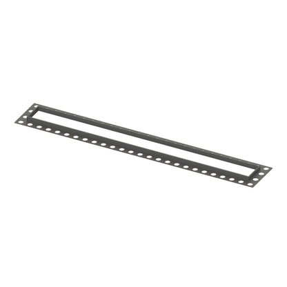Hydraset 600mm Waste Cover with Finishing Trim Matt Black