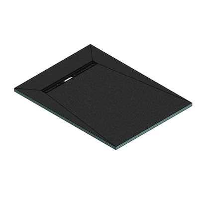 Hydraset Rectangular Tray with 600mm End Drain 1400 x 900mm