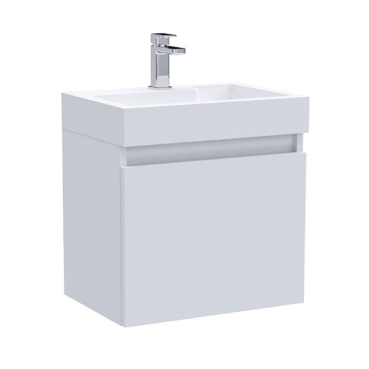 Fairford Malmo 500mm Gloss White Wall Hung Vanity Unit