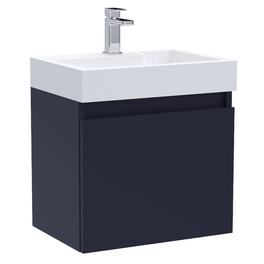 Fairford Malmo 500mm Nu Blue Wall Hung Vanity Unit