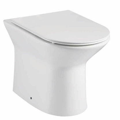 Fairford Paxton Rimless Back To Wall Toilet with Slim Soft Close Seat