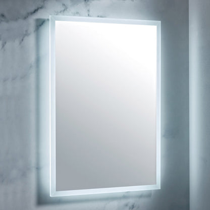 Fairford Mosca Led Mirror With Demister Pad And Shaver Socket - 500mm X700mm