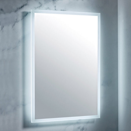 Fairford Mosca Led Mirror With Demister Pad And Shaver Socket - 500mm X700mm
