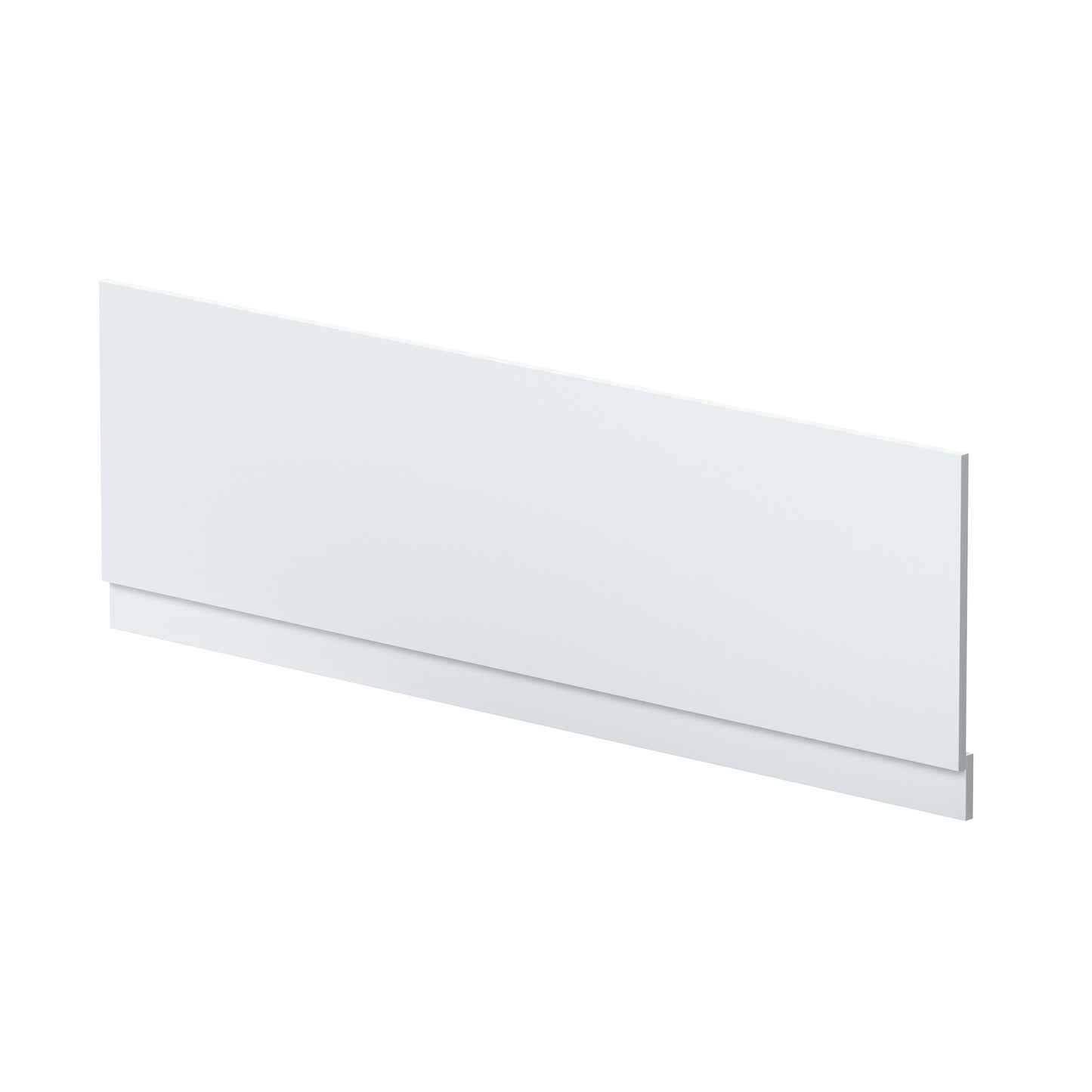 Fairford Satin White 1700mm Bath Panel with Plinth