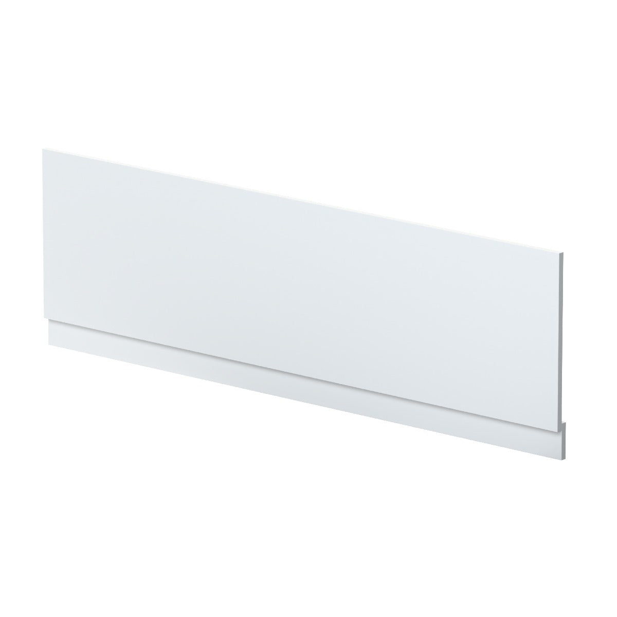 Fairford Satin White 1800mm Bath Panel with Plinth