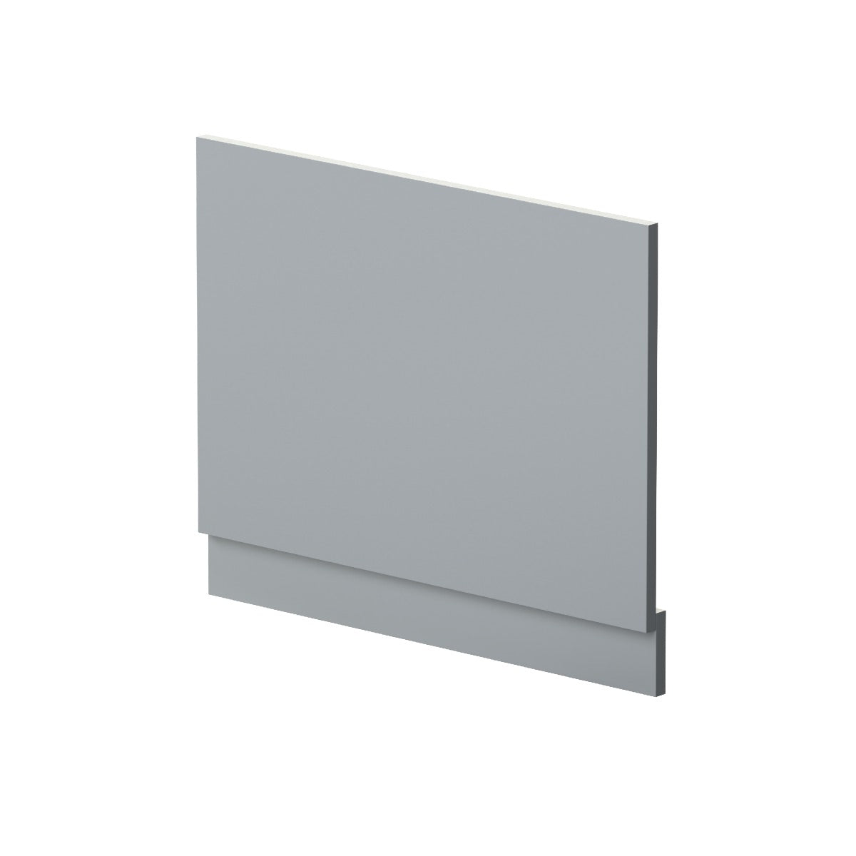 Fairford Satin Grey 700mm Bath End Panel with Plinth