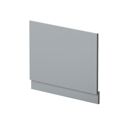 Fairford Satin Grey 700mm Bath End Panel with Plinth