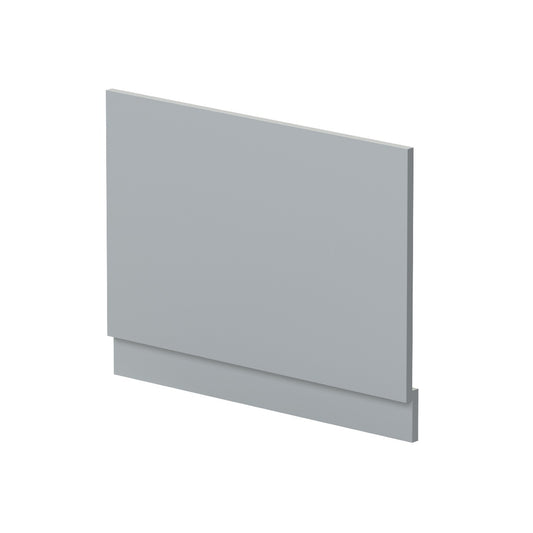 Fairford Satin Grey 750mm Bath End Panel with Plinth