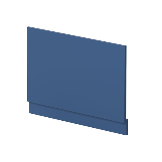 Fairford Satin Blue 800mm Bath End Panel with Plinth