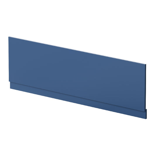 Fairford Satin Blue 1800mm Bath Panel with Plinth