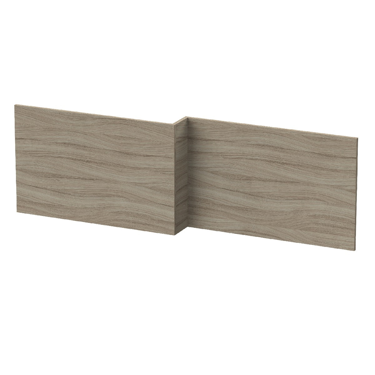 Fairford Driftwood 1700mm L Shaped Bath Panel