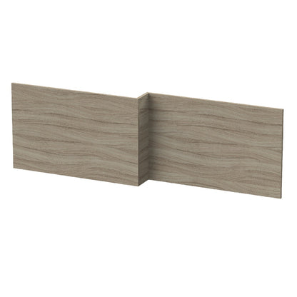 Fairford Driftwood 1700mm L Shaped Bath Panel