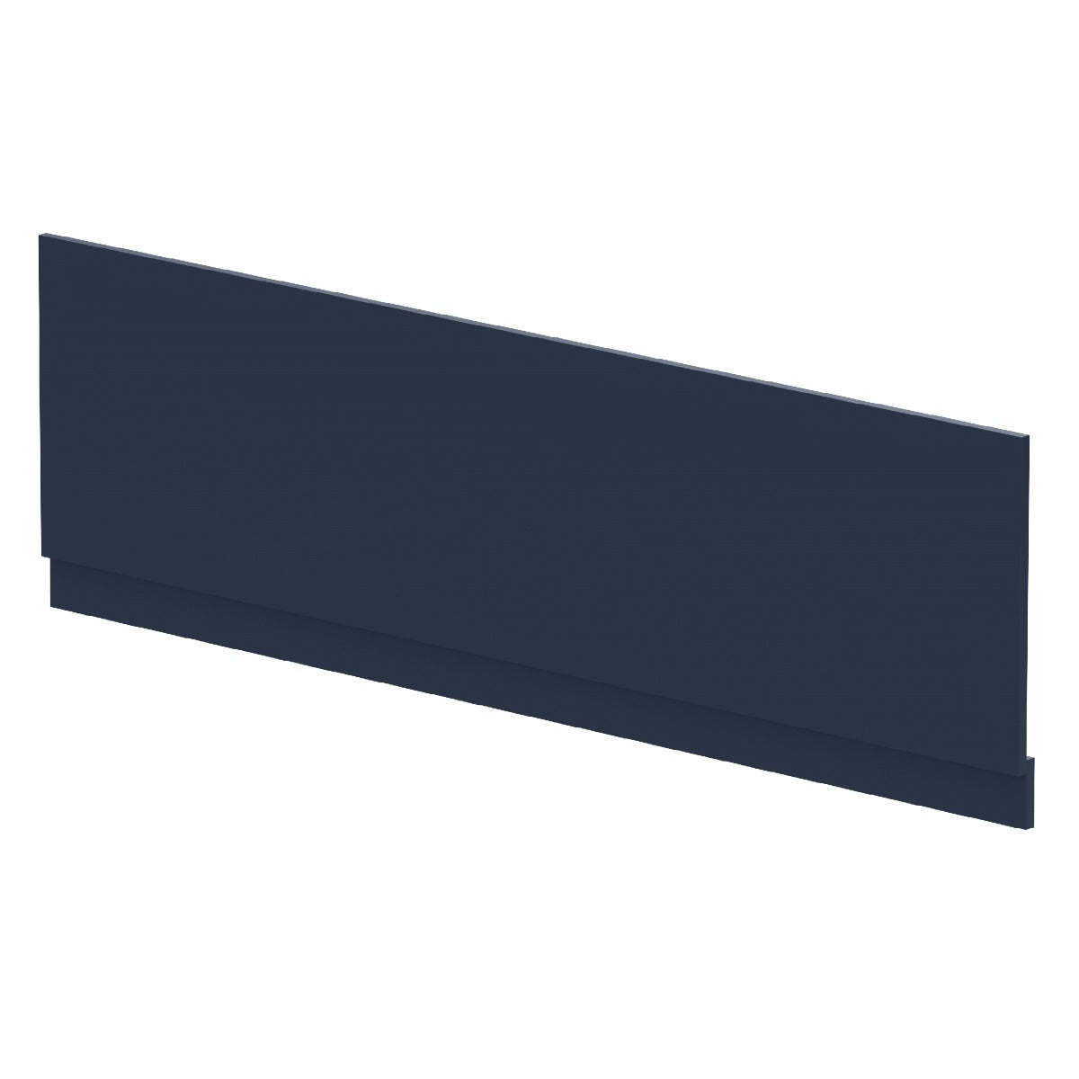 Fairford Satin Nu Blue 1800mm Bath Panel with Plinth