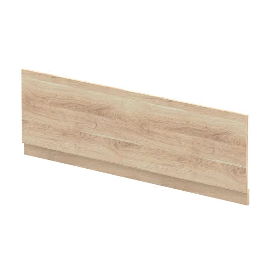 Fairford Bleached Oak 1800mm Bath Front Panel with Plinth