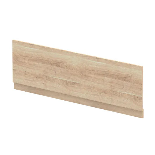 Fairford Bleached Oak 1800mm Bath Front Panel with Plinth