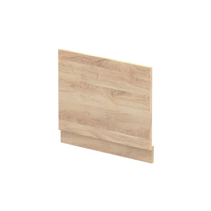 Fairford Bleached Oak 700mm Bath End Panel with Plinth