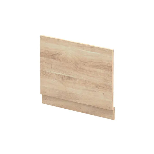 Fairford Bleached Oak 750mm Bath End Panel with Plinth