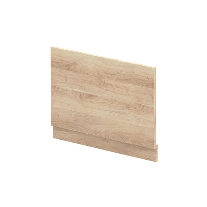 Fairford Bleached Oak 800mm Bath End Panel with Plinth