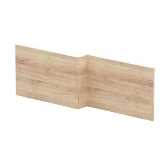 Fairford Bleached Oak 1700mm L Shaped Bath Front Panel