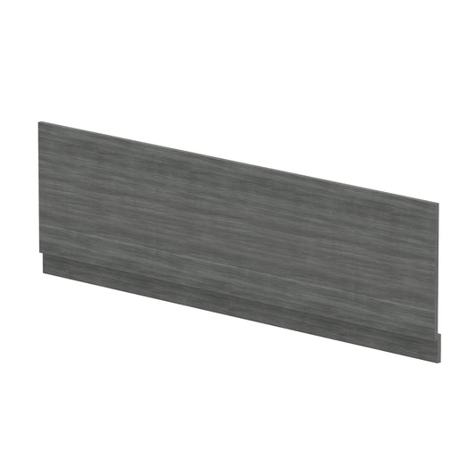 Fairford Anthracite Woodgrain 1800mm Bath Panel with Plinth