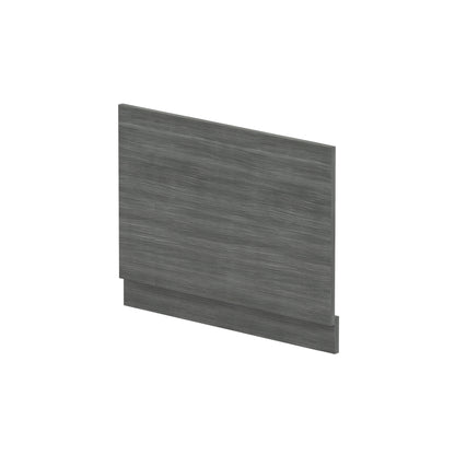 Fairford Anthracite Woodgrain 750mm Bath End Panel with Plinth
