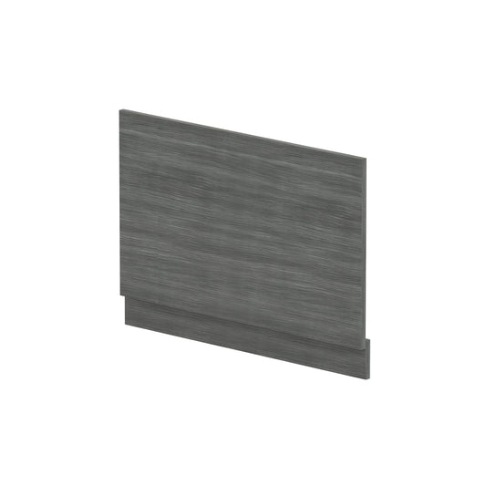 Fairford Anthracite Woodgrain 800mm Bath End Panel with Plinth