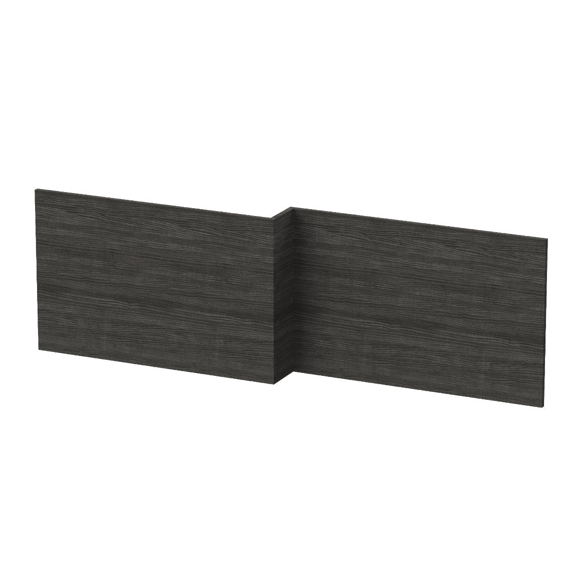 Fairford Hacienda Black 1700mm L Shaped Bath Panel