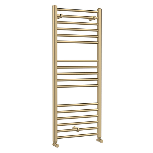 Fairford Brushed Brass 1200 x 500mm Towel Rail