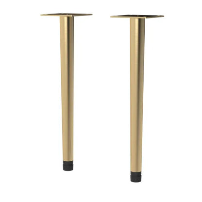 Fairford Decorative Brushed Brass Leg Set for Wall Hung Vani