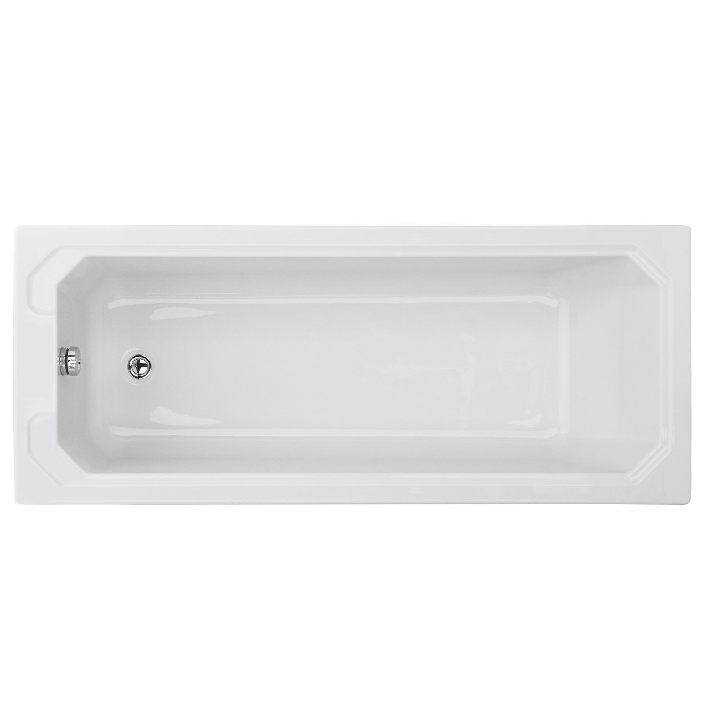 Fairford Hexam Single Ended Traditional Straight Bath-1700 x 700mm