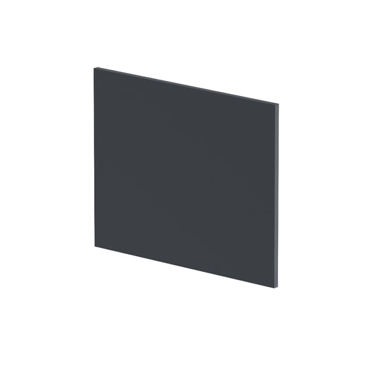 Fairford Satin Anthracite 700mm L Shaped Bath End Panel