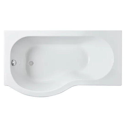 Fairford 1500 x 850mm Left Hand P Shaped Shower Bath