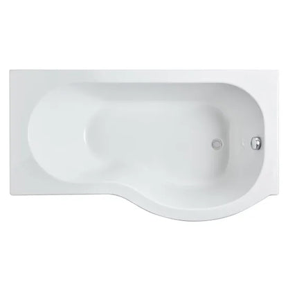 Fairford 1500 x 850mm Right Hand P Shaped Shower Bath