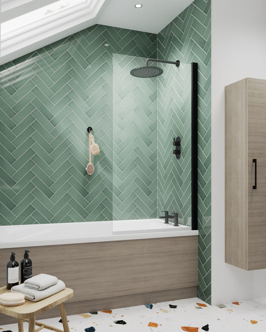 Fairford Solace Oak 1700mm Bath Panel with Plinth