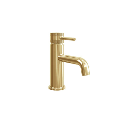 Fairford Element 7 Brushed Brass Basin Mixer
