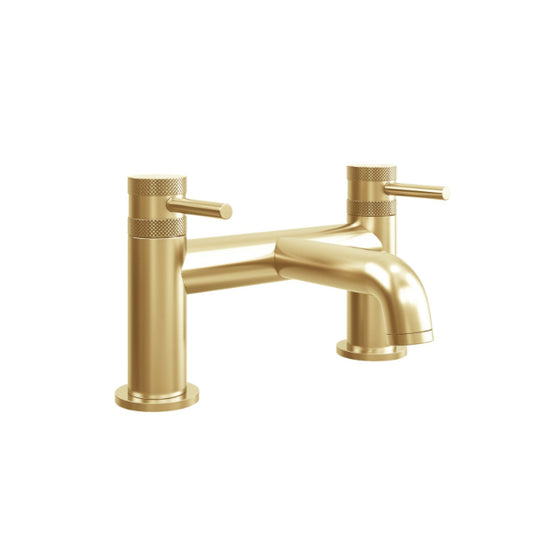 Fairford Element 7 Brushed Brass Bath Filler