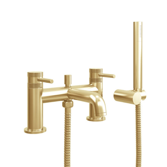 Fairford Element 7 Brushed Brass Bath Shower Mixer