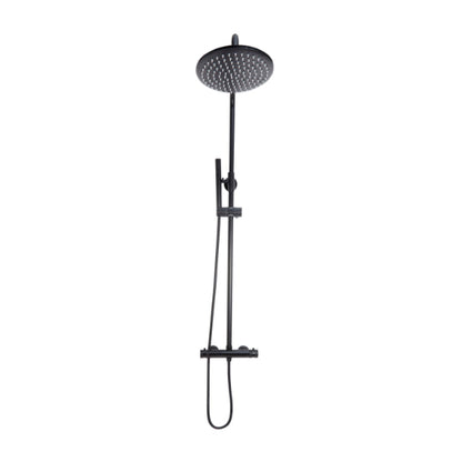 Fairford Element 7 Matt Black Exposed Shower Kit