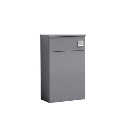 Fairford Aspri 2 500mm Light Gloss Grey WC Unit